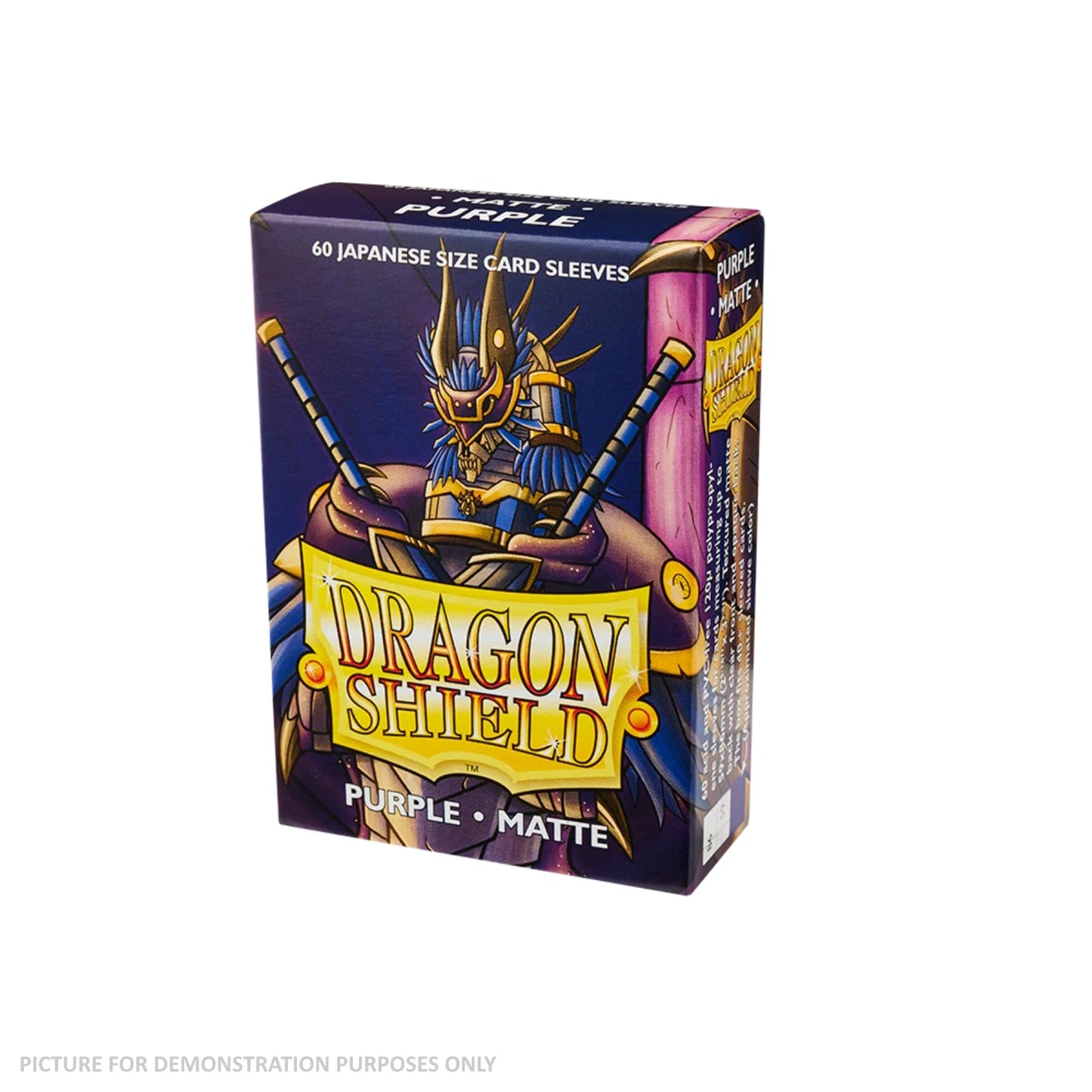 Dragon Shield 60 Japanese Size Card Sleeves - Matte Purple