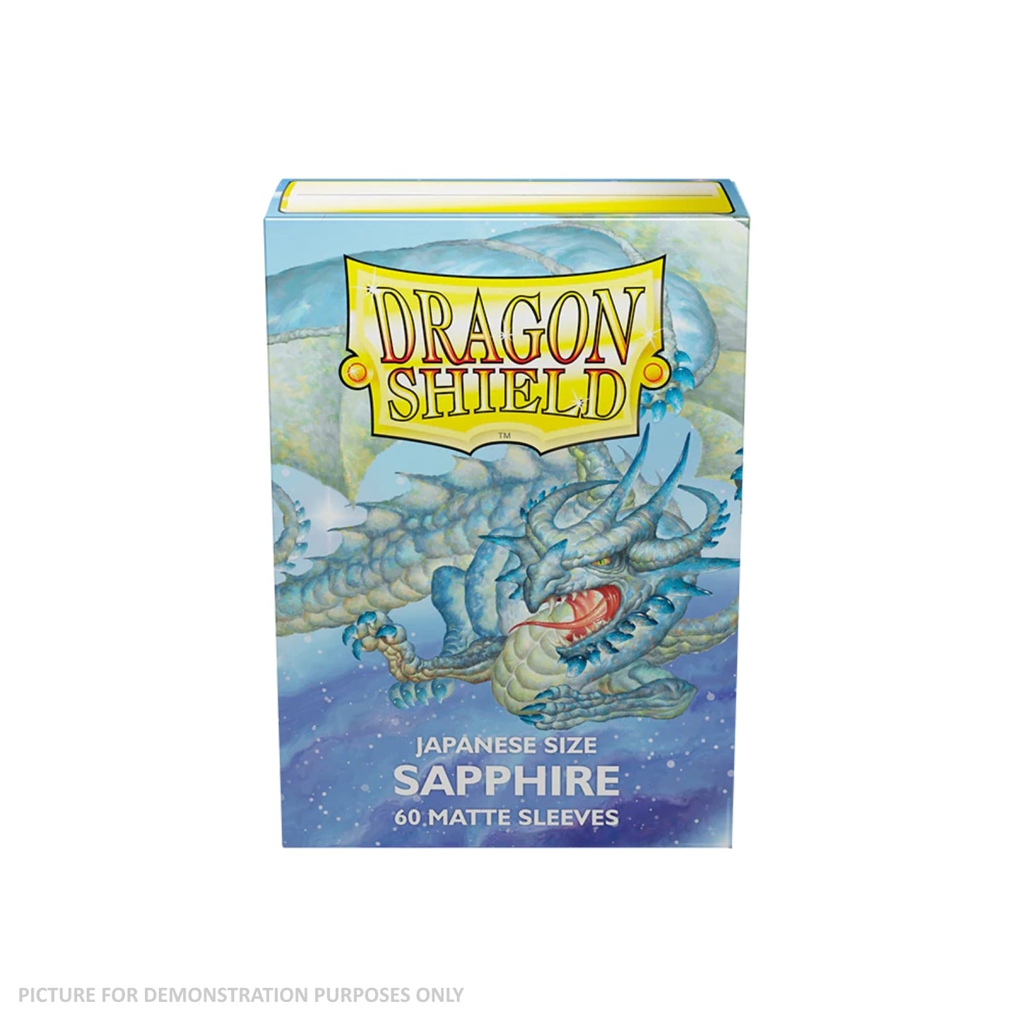 Dragon Shield 60 Japanese Size Card Sleeves - Matte Sapphire