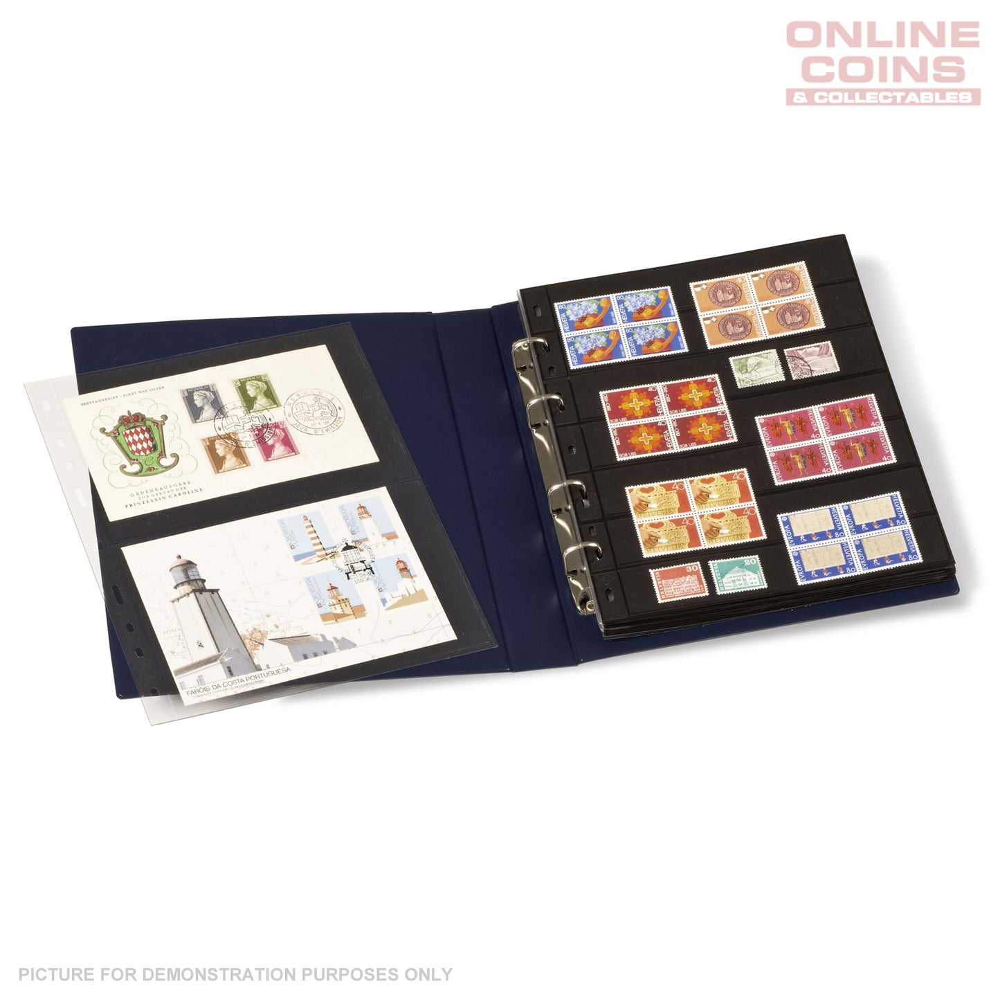 Lighthouse OPTIMA EASY Ringbinder Blue