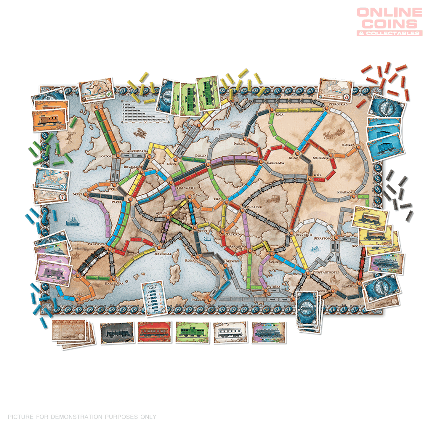 Ticket to Ride - Europe Edition