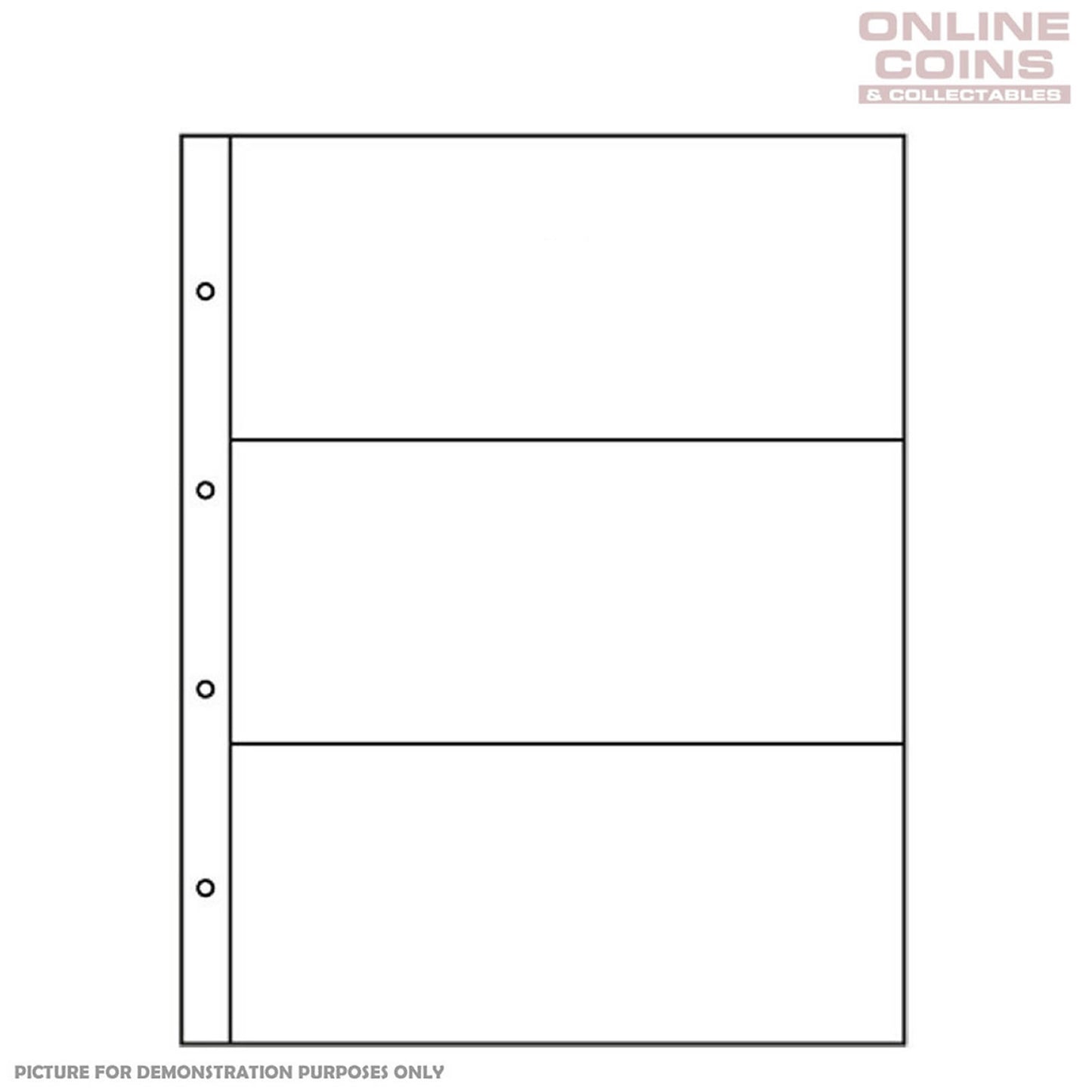 Lighthouse - Folio 3C Clear Album Pages - Packet of 5