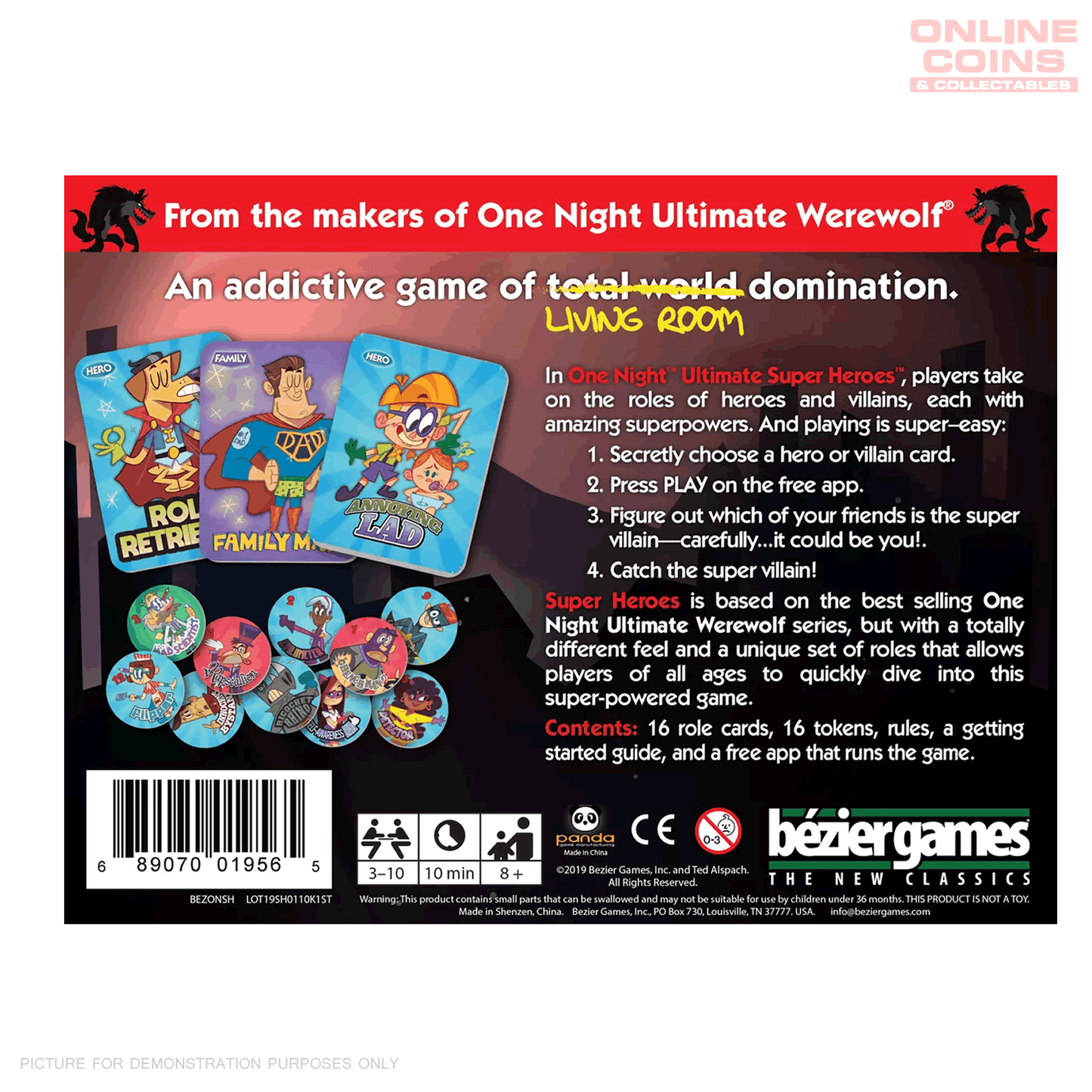 One Night Ultimate Super Heroes