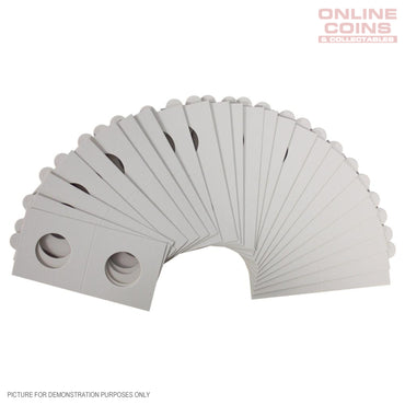 Lighthouse TACK 25mm Staple 2"x2" Coin Holders - Protection For Your Coins (Suitable For Australian 10c Coins)