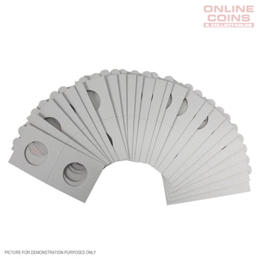 Lighthouse TACK 27.5mm Staple 2"x2" Coin Holders - Protection For Your Coins (Suitable For Australian $1 Coins and Half-Pennies)