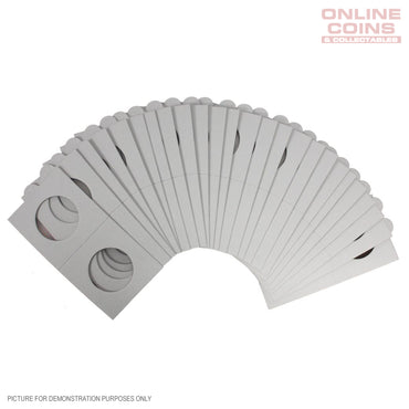 Lighthouse TACK 30mm Staple 2"x2" Coin Holders - Protection For Your Coins (Suitable For Australian 20c And Florins)