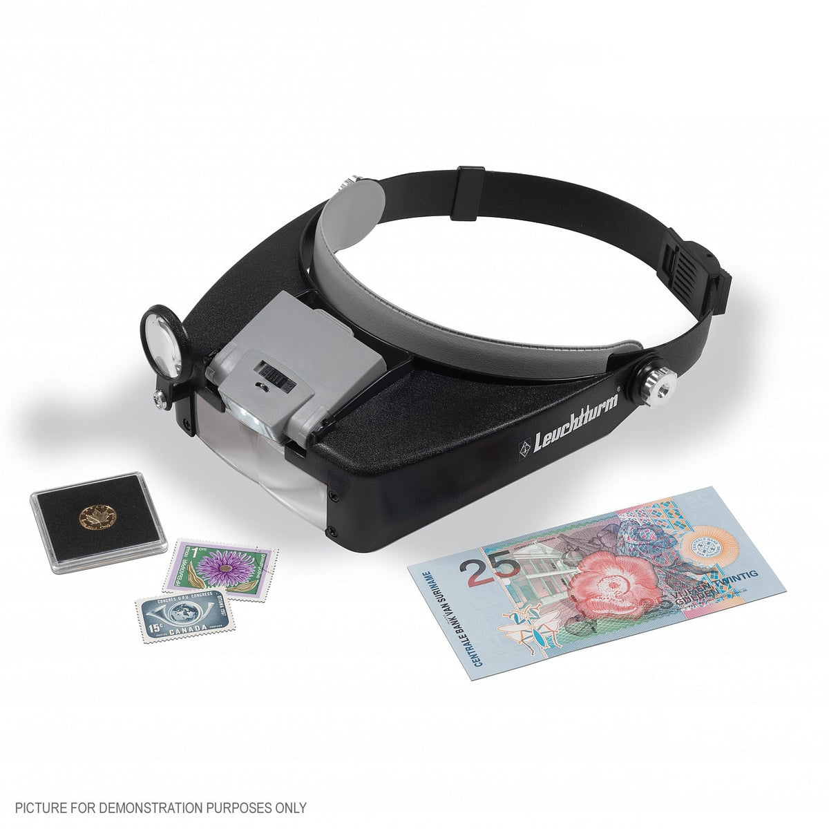 Lighthouse LED Headband Magnifier FOKUS With1.5X UP TO 8X Magnification