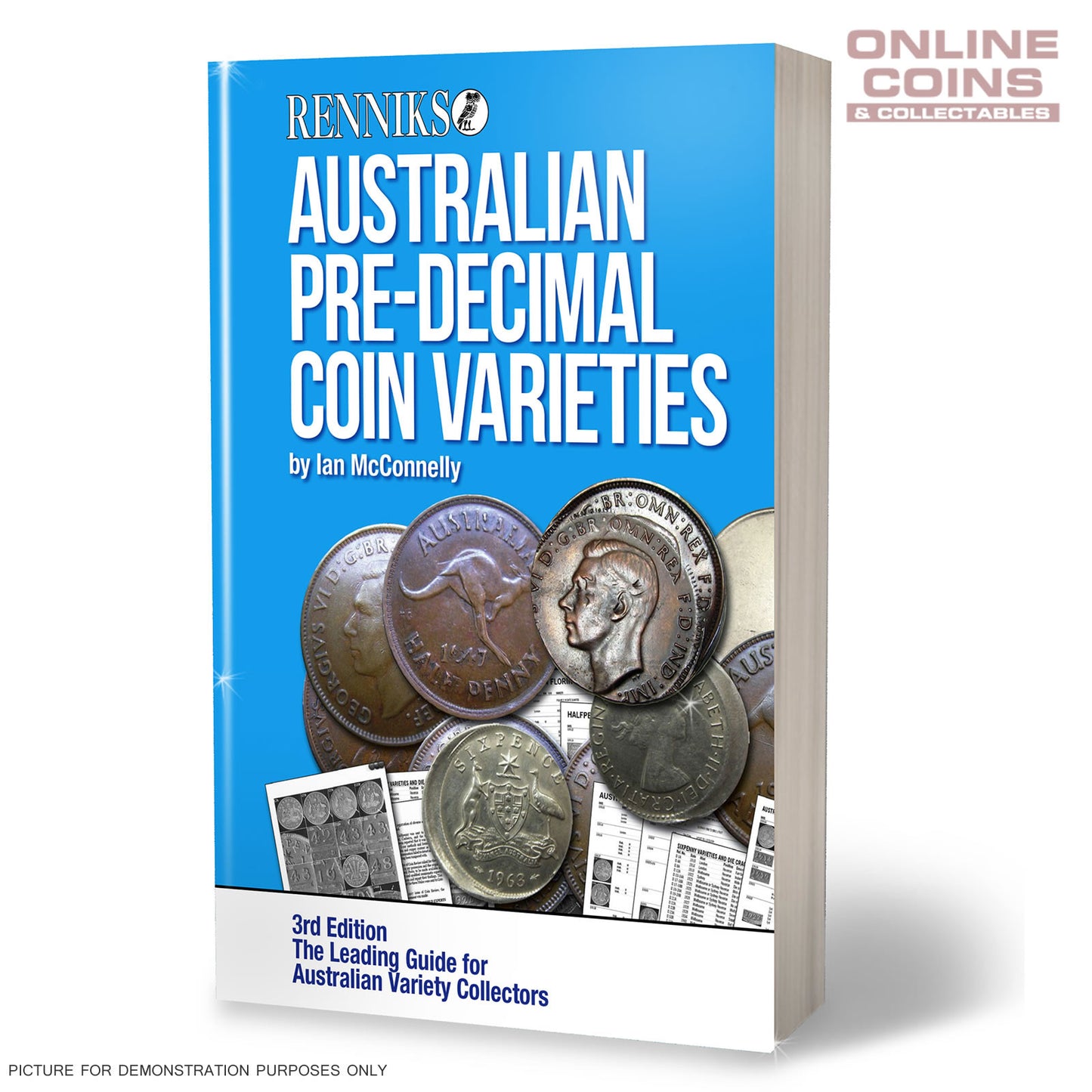 Renniks Australian Pre Decimal Coin Varieties 3rd Edition - NEW EDITION