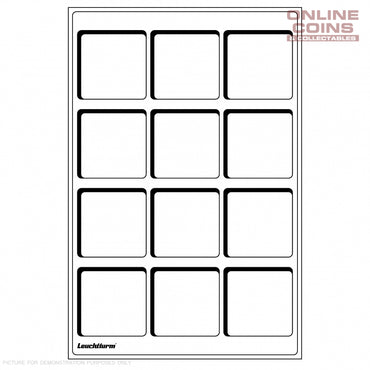 Lighthouse Coin Presentation Trays x 2 TAB12XL Blue - Perfect for Quadrum XL (Larger Trays)