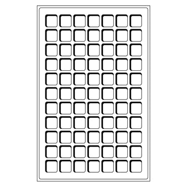 Lighthouse Coin Presentation Trays x 2 TAB77 Blue - Holds 77 Coins up to 22mm (Larger Trays)