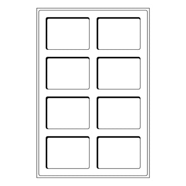 Lighthouse Coin Presentation Trays x 2 TAB8USK Blue - Holds 8 Coin Everslabs (Larger Trays)