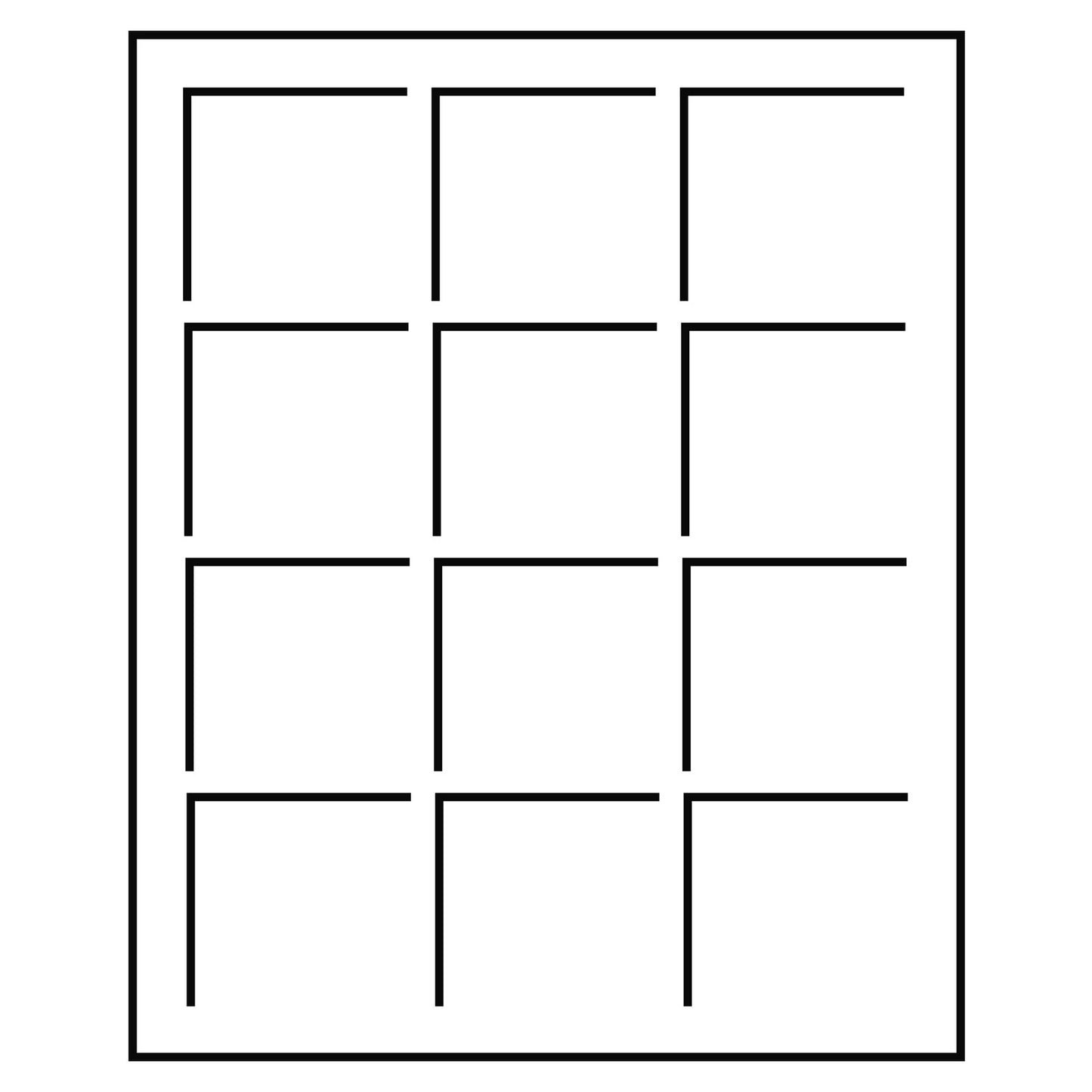 Lighthouse Coin Presentation Trays x 2 TABSQ50B Small - 12 x 50mm Compartments (Small Trays)
