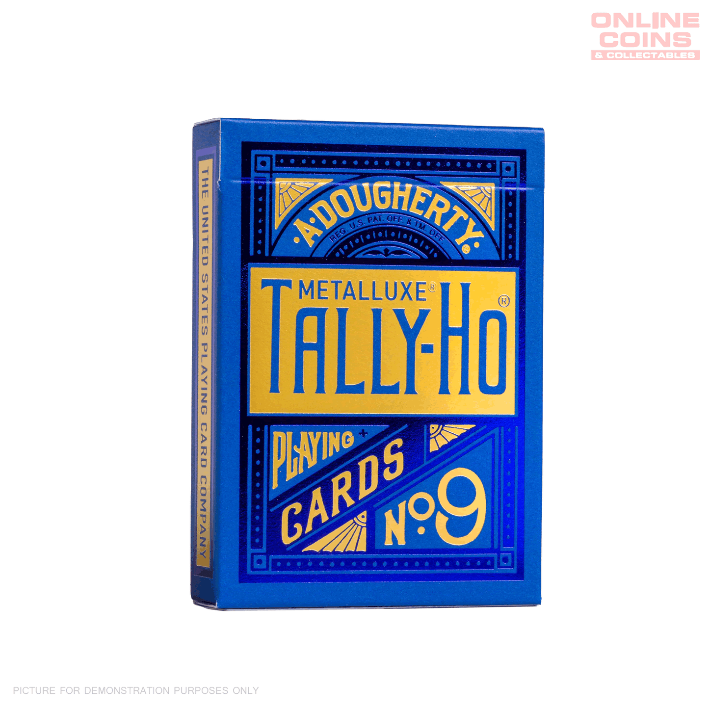 Bicycle Metalluxe Cards - TallyHo - BLUE