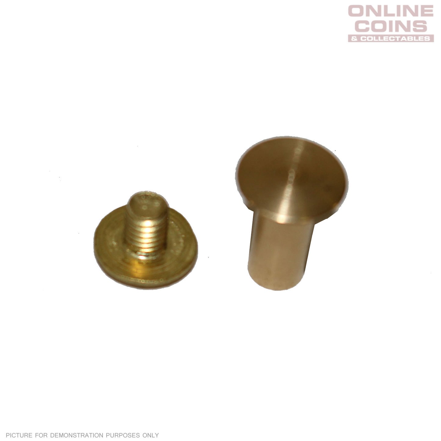 VST Australia Album 15mm Domed Brass Interscrew - Set of Four