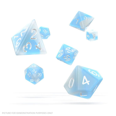 Oakie Doakie RPG Glow in the Dark Dice Set (7) - ARTIC