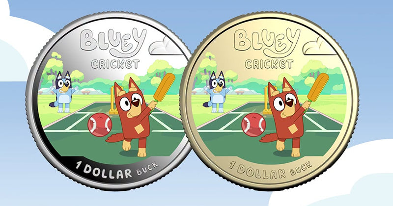 NEW BLUEY COIN RELEASE FROM Wednesday 23rd September!!