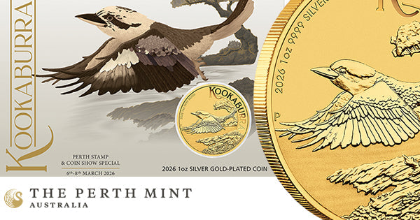 PERTH STAMP & COIN SHOW RELEASE - 2026 KOOKABURRA