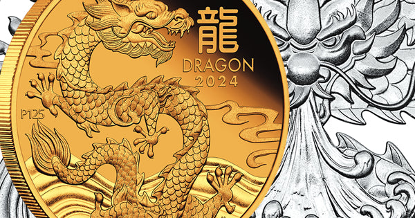 PERTH MINT 2024 LUNAR YEAR OF THE DRAGON