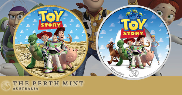 30 YEARS OF TOY STORY PERTH MINT RELEASES