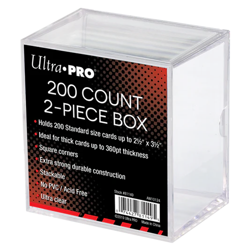 Trading Card Storage Boxes and Dividers
