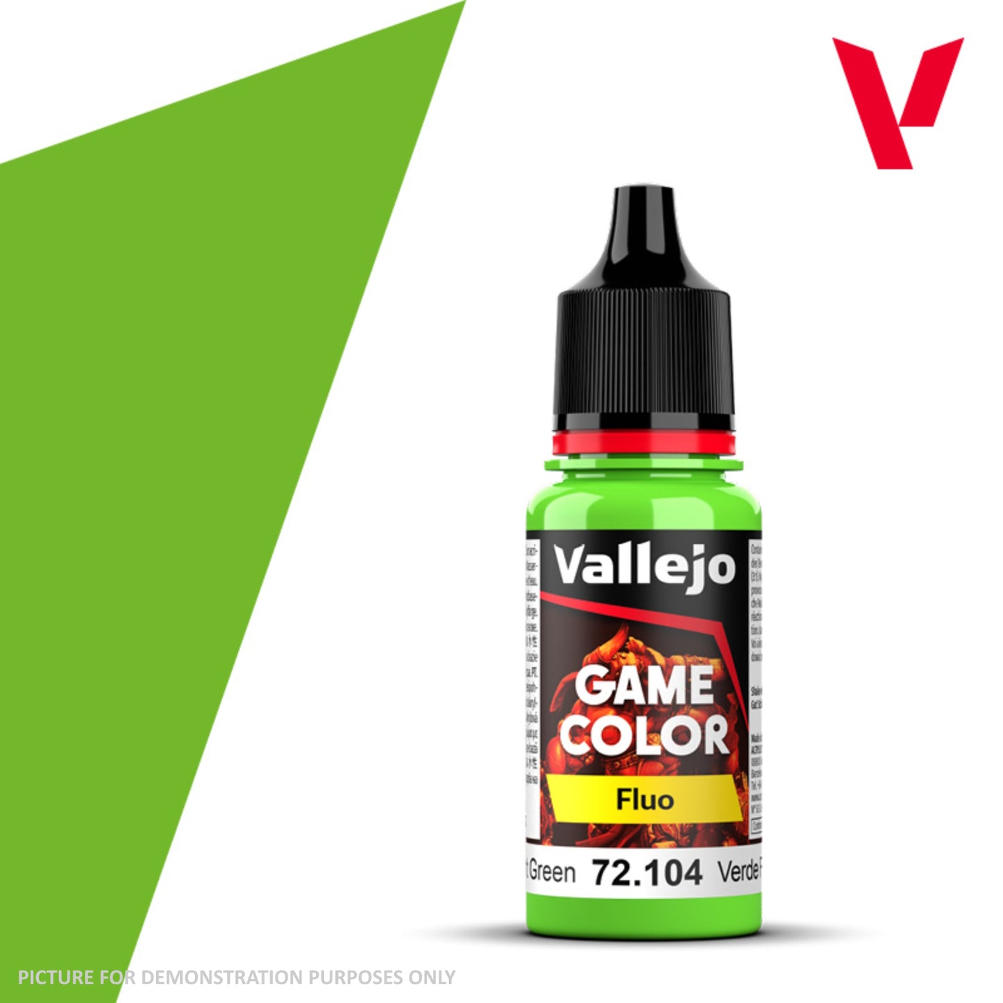 Vallejo Game Colour Fluo - 72.104 Green 18ml
