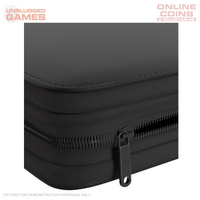 Palms Off Gaming Stealth 12 Pocket Zip Binder - BLACK