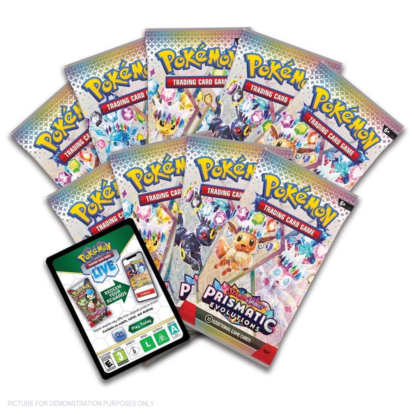 POKÉMON TCG Scarlet & Violet 8.5 Prismatic Evolutions Elite Trainer Box