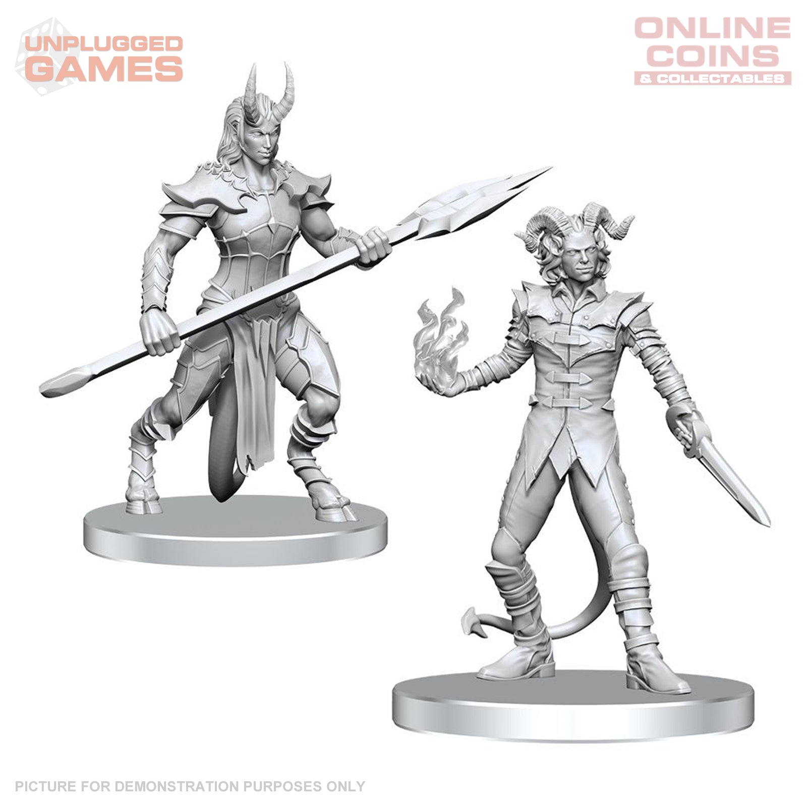 Pathfinder Battles Deep Cuts -  Vordine (Infantry Devil) & Pitborn Rogue