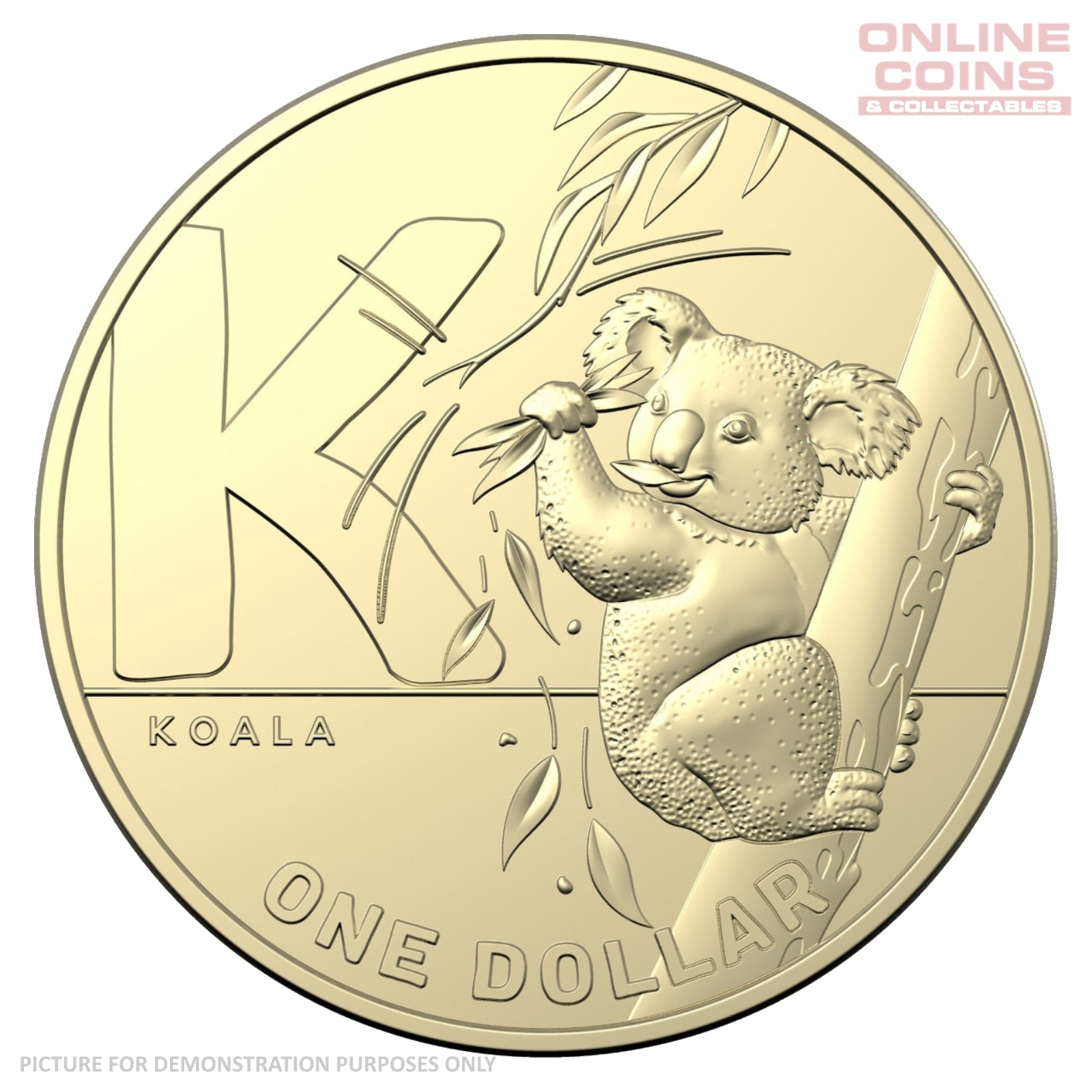2021 Australian $1 Coin Hunt 2 K Koala - Uncirculated Loose Coin From Security Bag