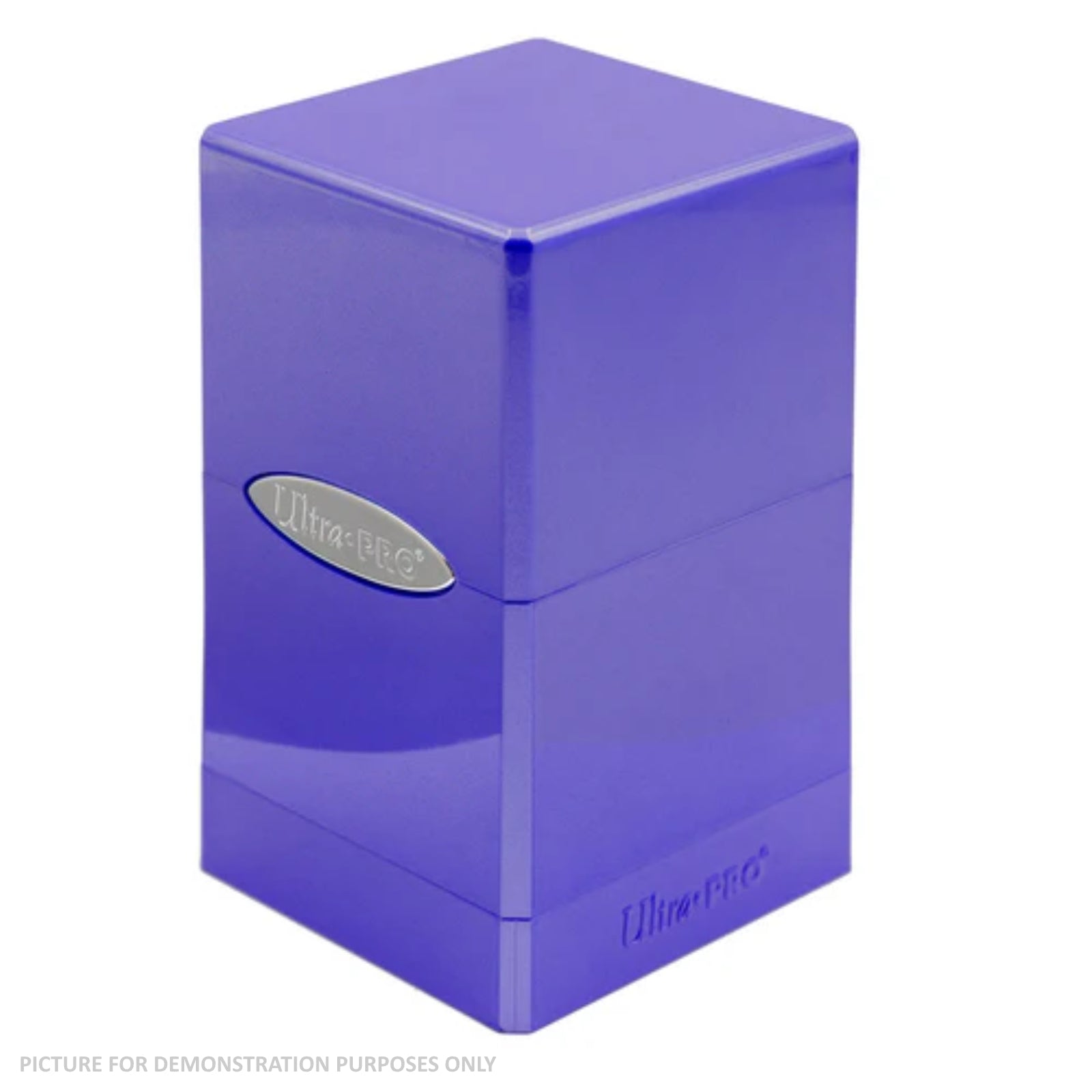 Ultra Pro Hi-Gloss Satin Tower Deck Box - Purple