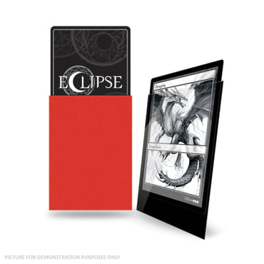 Ultra Pro Eclipse Gloss Standard Deck Protector Sleeves 100ct - Red