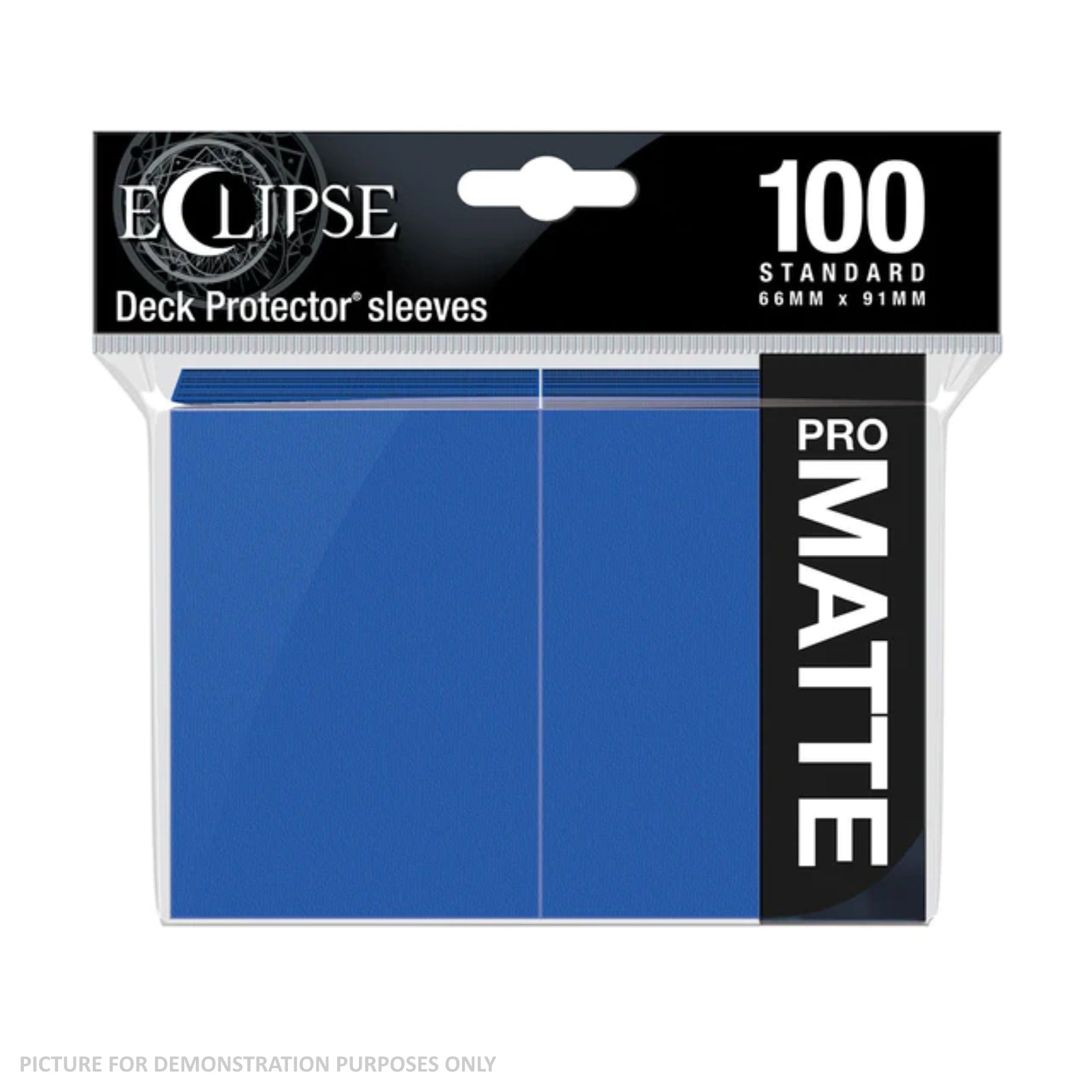 Ultra Pro Eclipse Matte Standard Deck Protector Sleeves 100ct - Blue