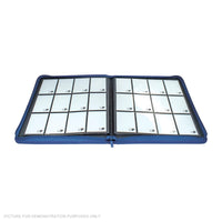 ULTRA PRO Binder - 12 pocket Zippered PRO Binder- Blue