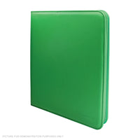 Ultra Pro Vivid 12 Pocket Zippered PRO Binder - Green