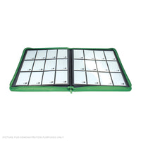 Ultra Pro Vivid 12 Pocket Zippered PRO Binder - Green