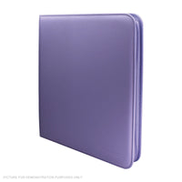 Ultra Pro Vivid 12 Pocket Zippered PRO Binder - Purple