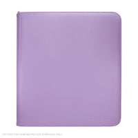 Ultra Pro Vivid 12 Pocket Zippered PRO Binder - Purple