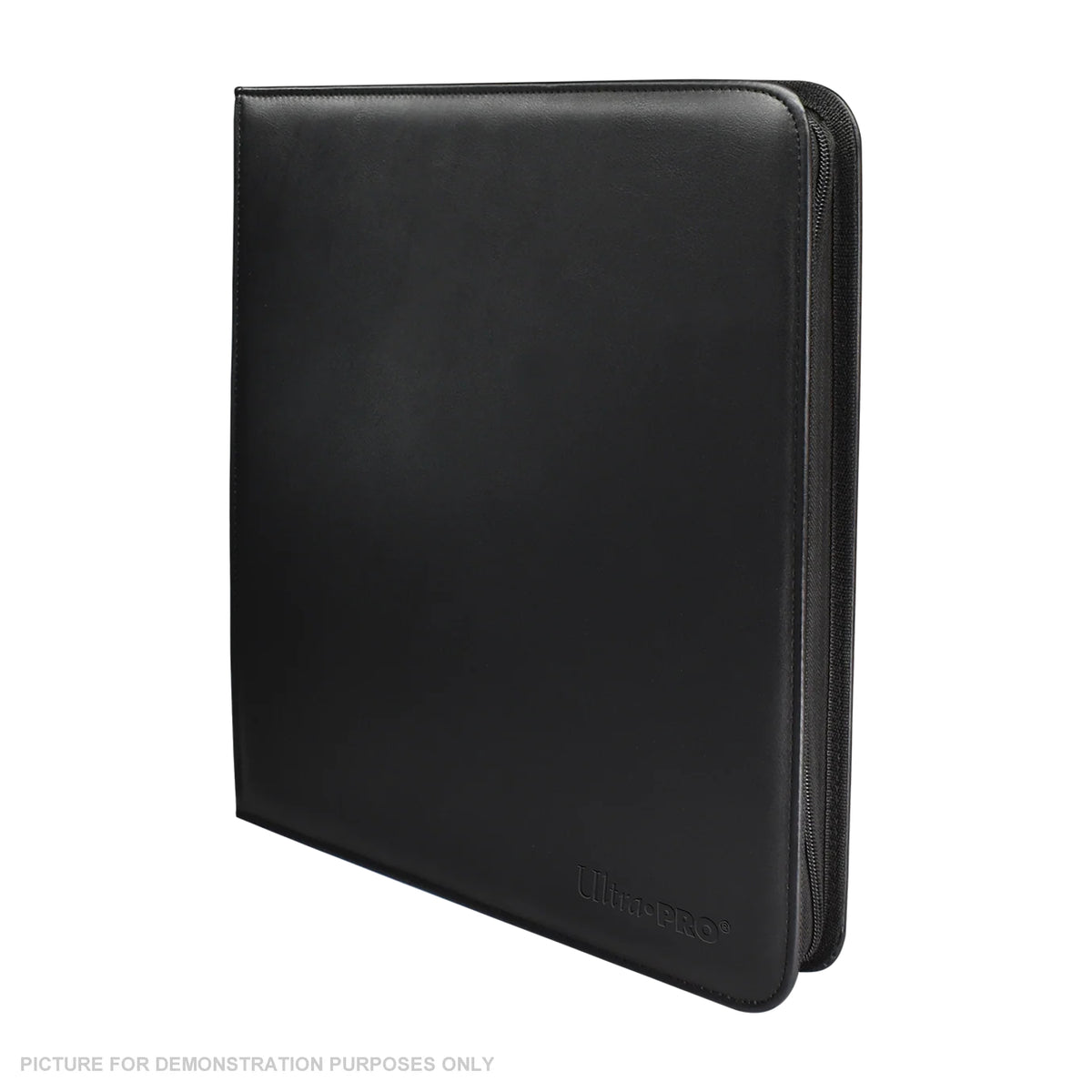 Ultra Pro Vivid 12 Pocket Zippered PRO Binder - BLACK