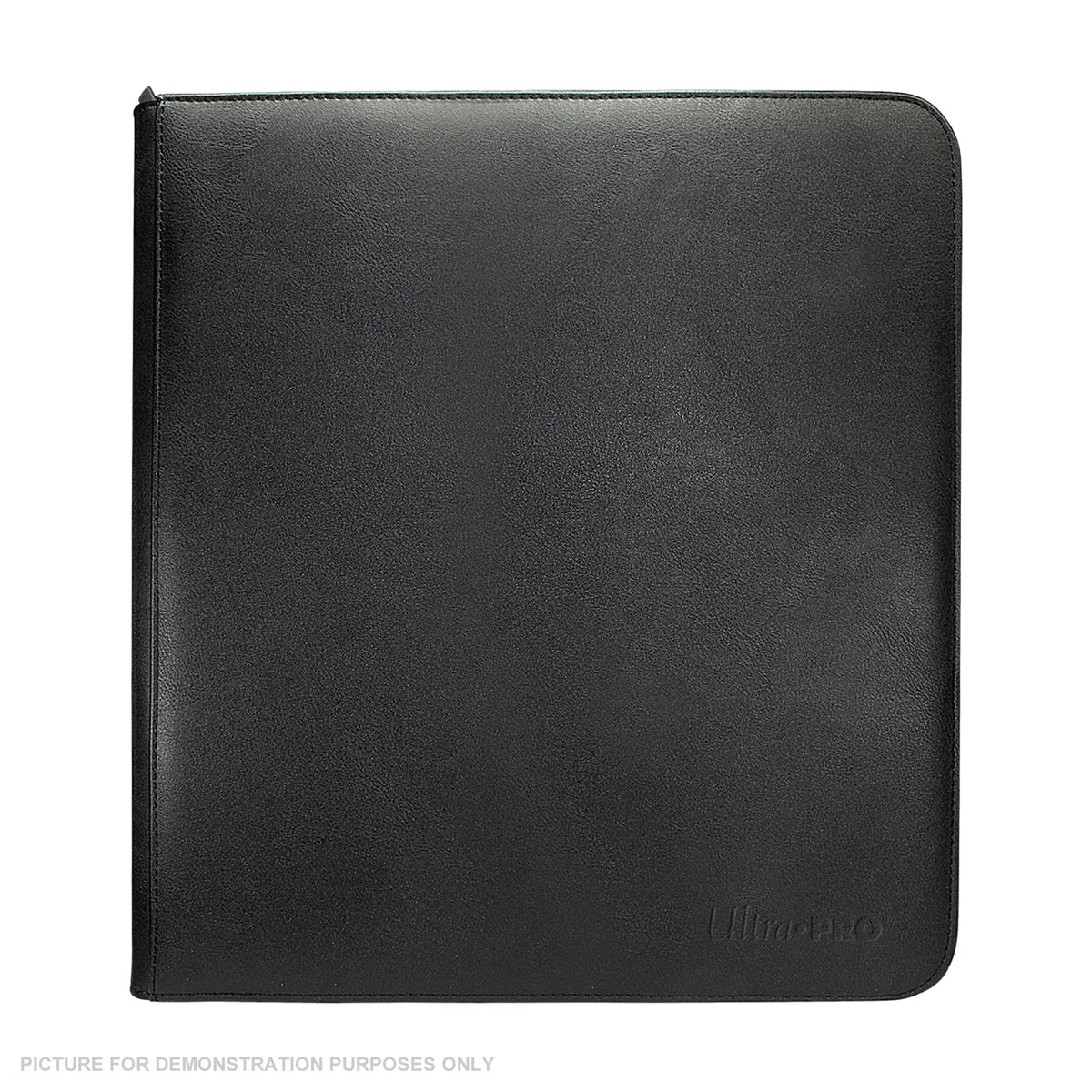 Ultra Pro Vivid 12 Pocket Zippered PRO Binder - BLACK