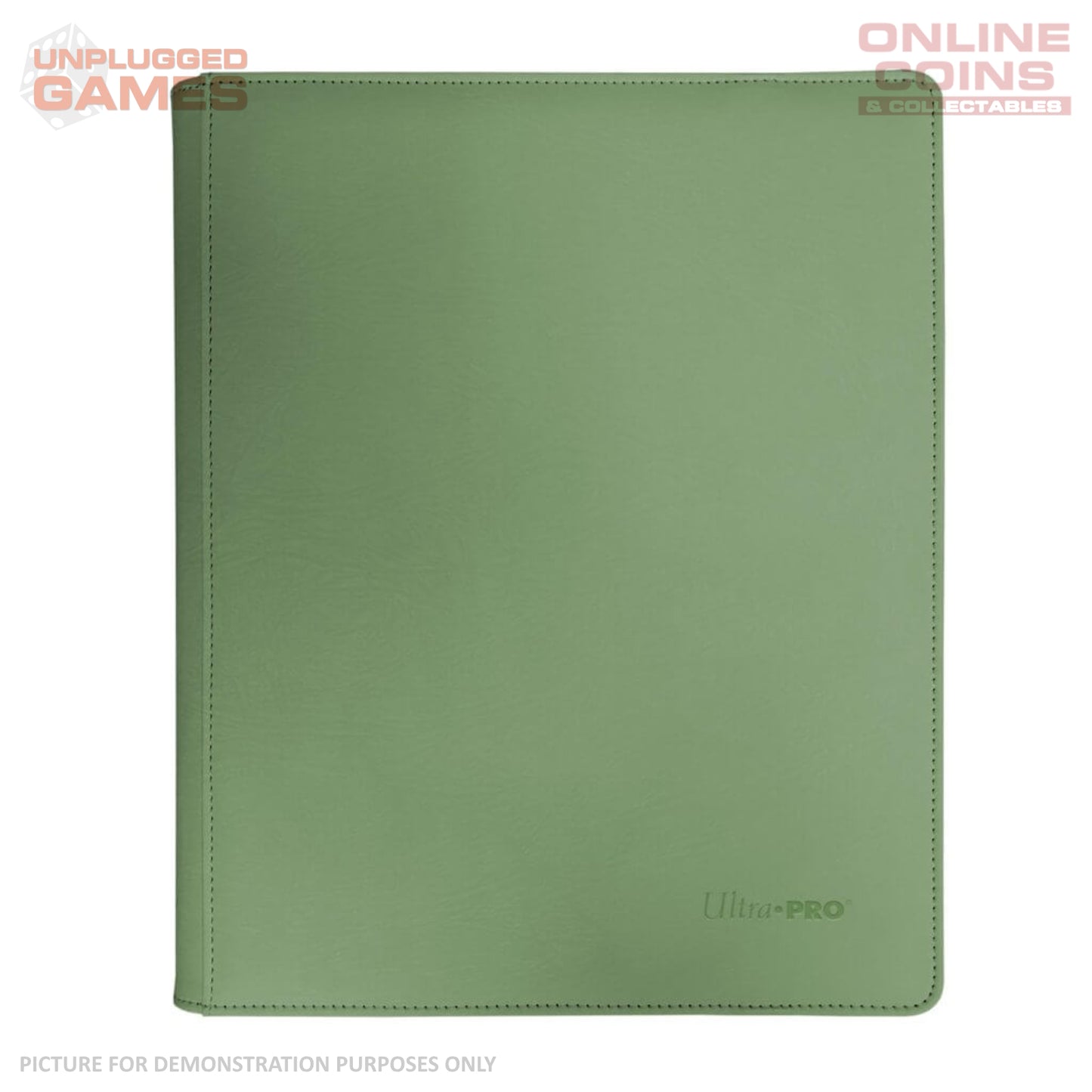 Ultra Pro VIVID 9-Pocket Zippered PRO-Binder - Cool Matcha