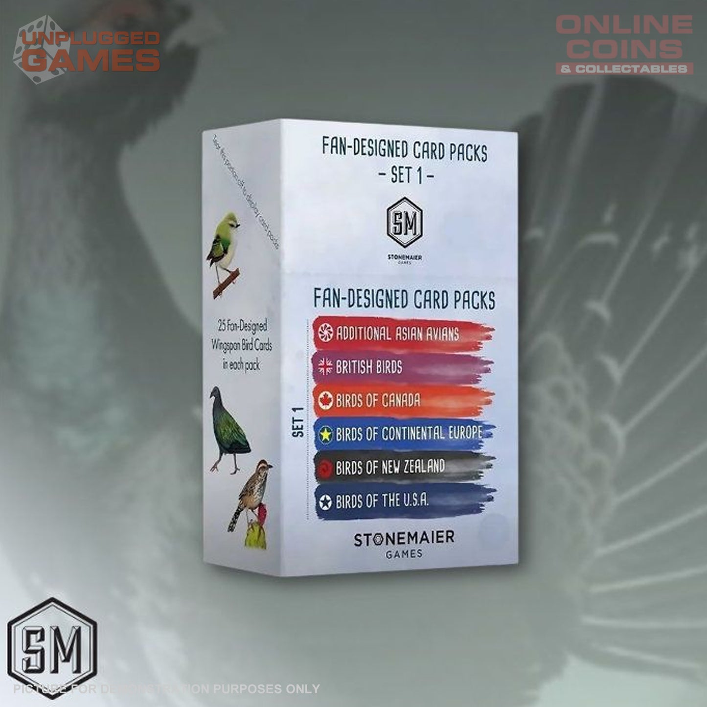 Fan Designed Pack – Display: Set 1