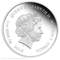 2019 - Perth Mint - Homer Simpson 1oz Coloured Silver Coin