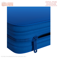 Palms Off Gaming Stealth 12 Pocket Zip Binder - BLUE