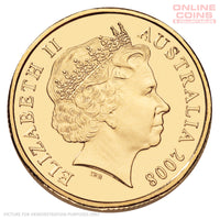 2008 Royal Australian Mint - Inspirational Australians - Mary Mackillop - Uncirculated $1 carded coin