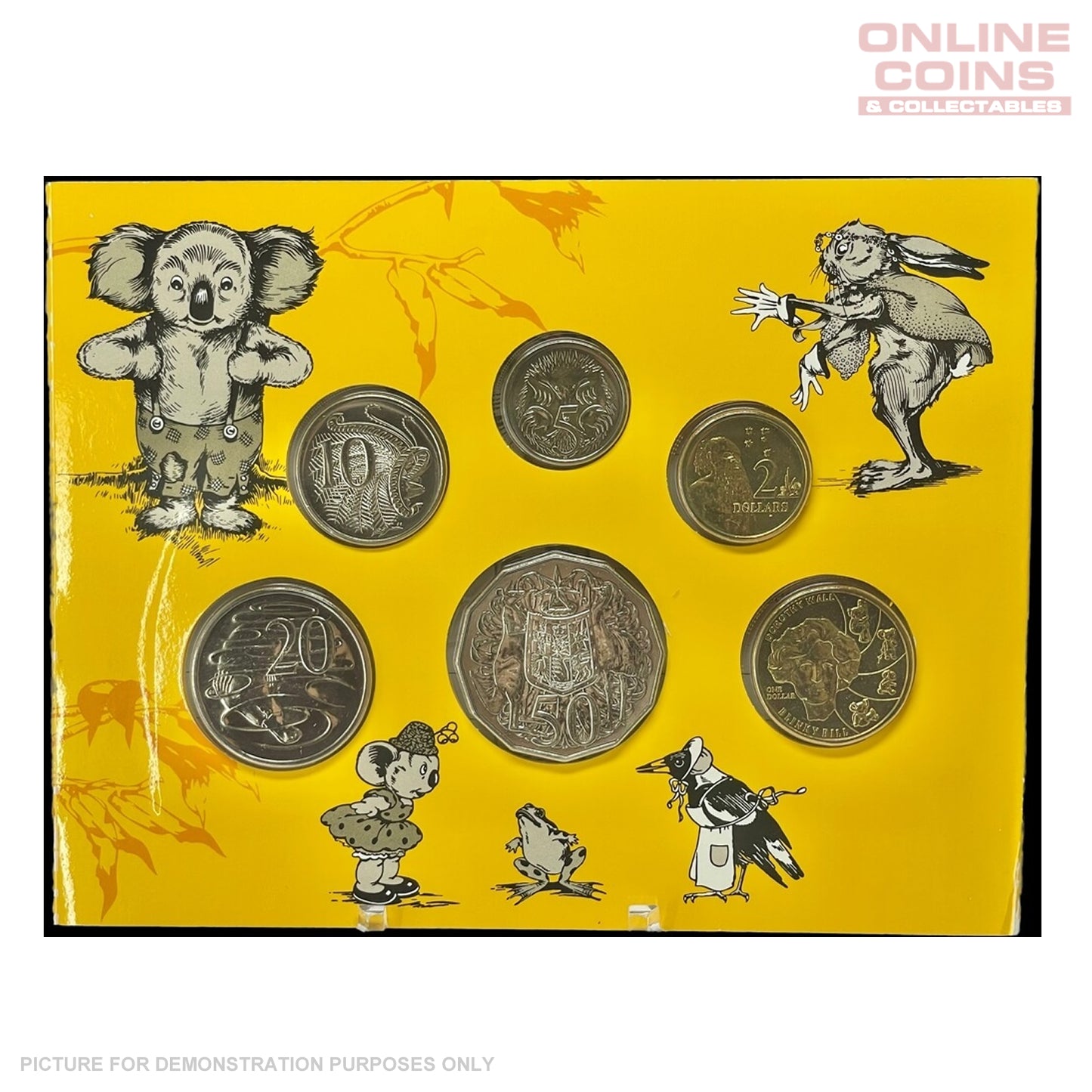 2009 Royal Australian Mint Uncirculated Baby Coin Set - Blinky Bill