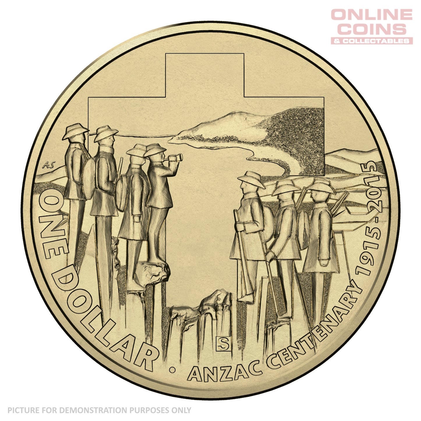 2015 Four Coin Mintmark and Privy Mark Set - Anzac Centenary