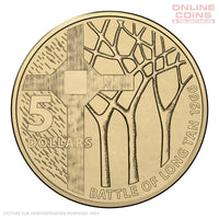 2016 $5 Uncirculated carded coin - Battle of Long Tan