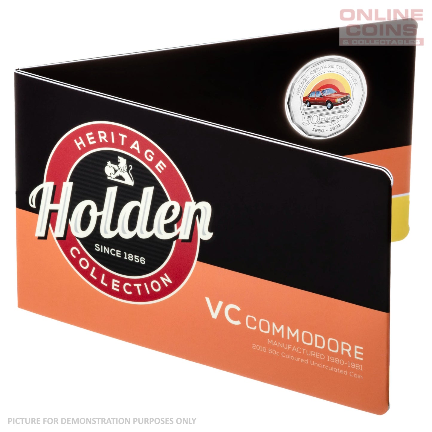 2016 50c Coloured Uncirculated 12 Coin Collection - Holden Heritage