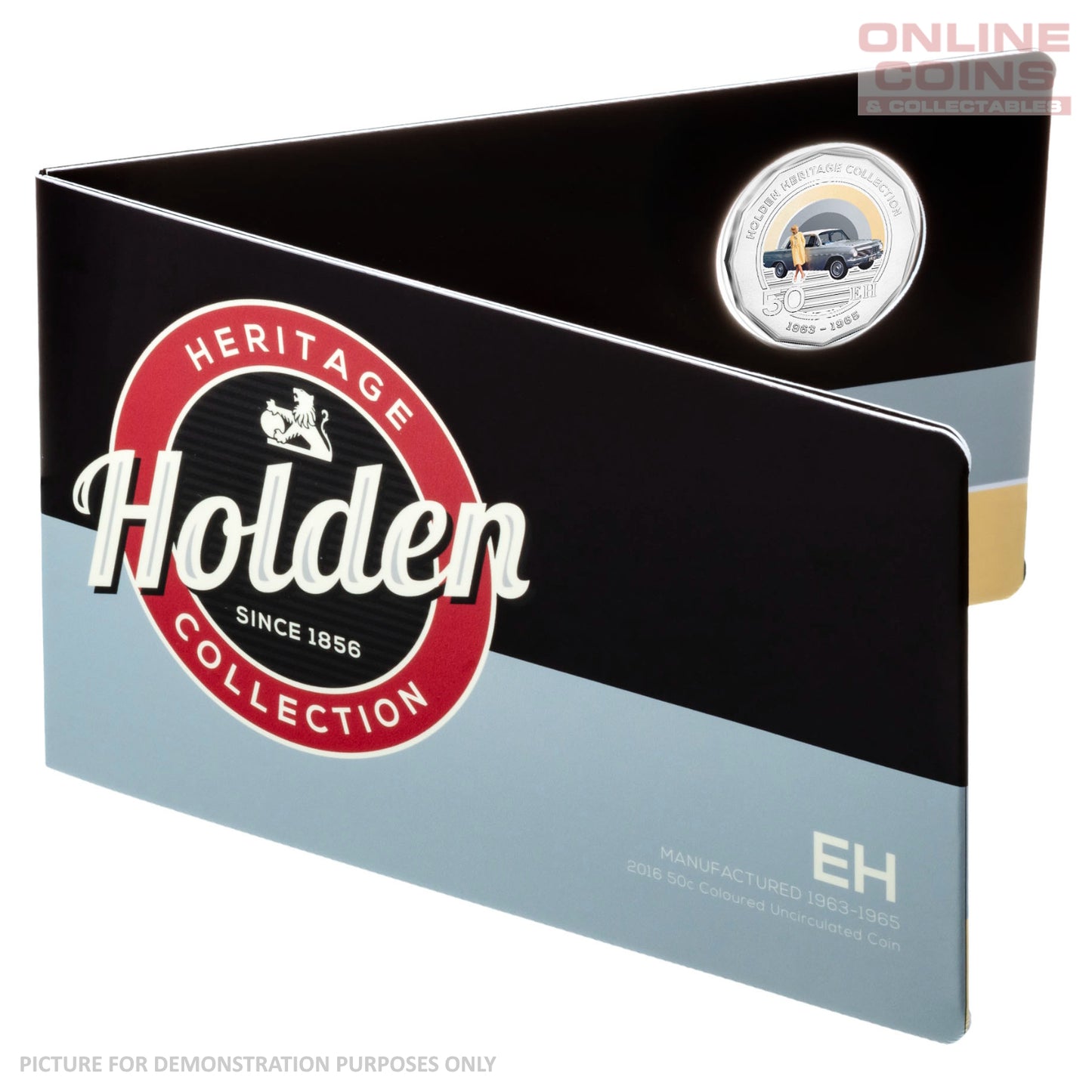 2016 50c Coloured Uncirculated 12 Coin Collection - Holden Heritage