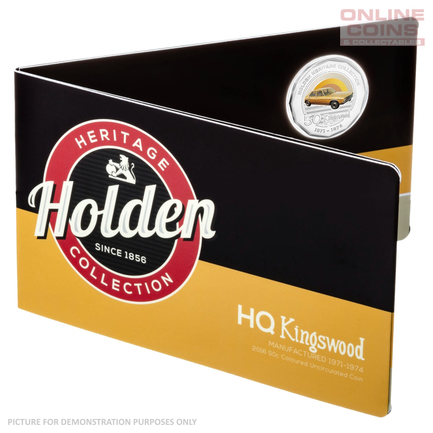 2016 50c Coloured Uncirculated 12 Coin Collection - Holden Heritage
