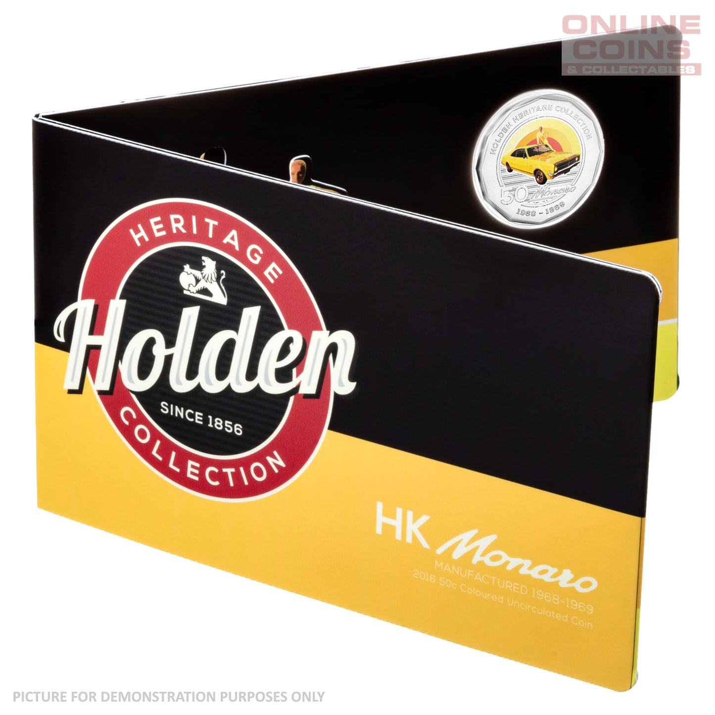 2016 50c Coloured Uncirculated 12 Coin Collection - Holden Heritage